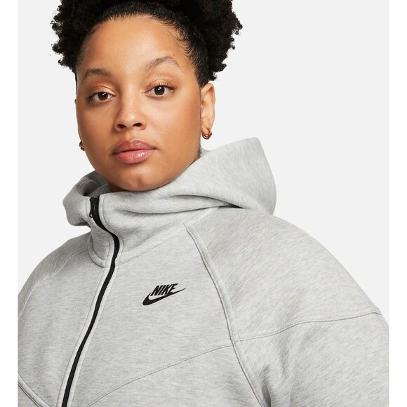Nike Sportswear Tech Fleece WindrunnerWomen's Full-Zip Hoodie (Plus Size] 2x - Picture 3 of 12